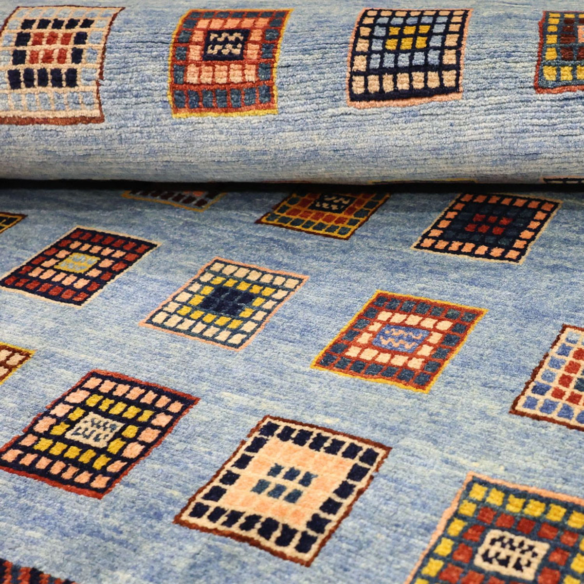 Alfombra Gabbeh - Loribaft Persa - 159 x 103 cm - multicolor