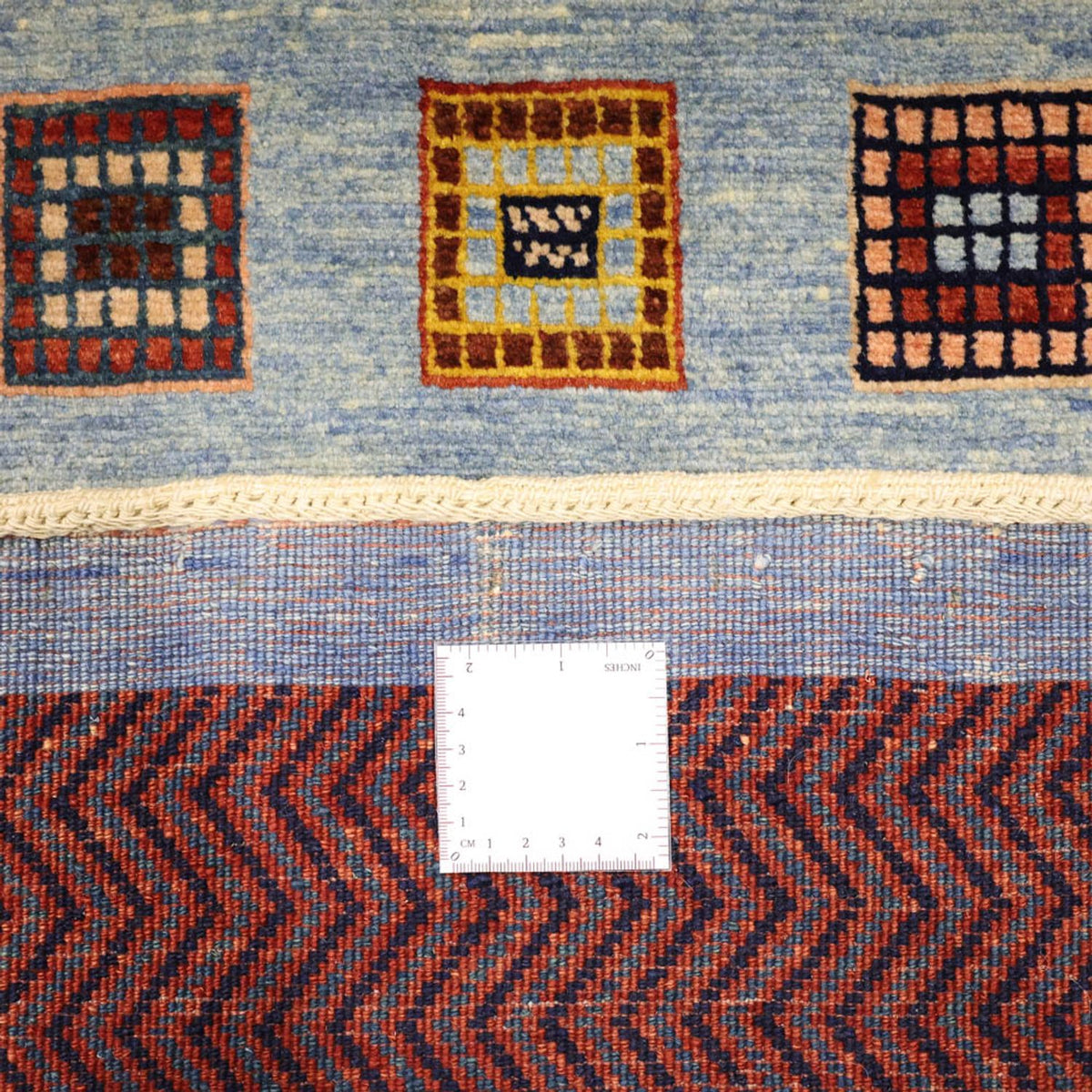 Alfombra Gabbeh - Loribaft Persa - 159 x 103 cm - multicolor