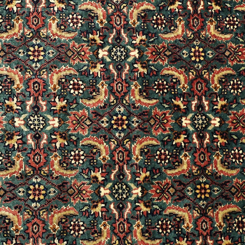 Alfombra persa - Bidjar - Real - 301 x 203 cm - azul oscuro