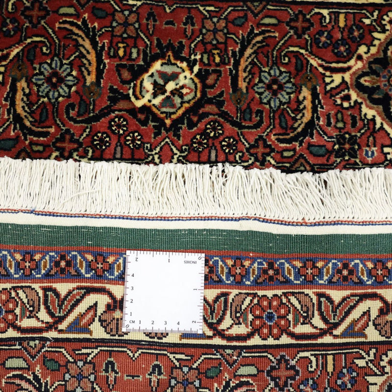 Alfombra persa - Bidjar - Real - 301 x 203 cm - azul oscuro