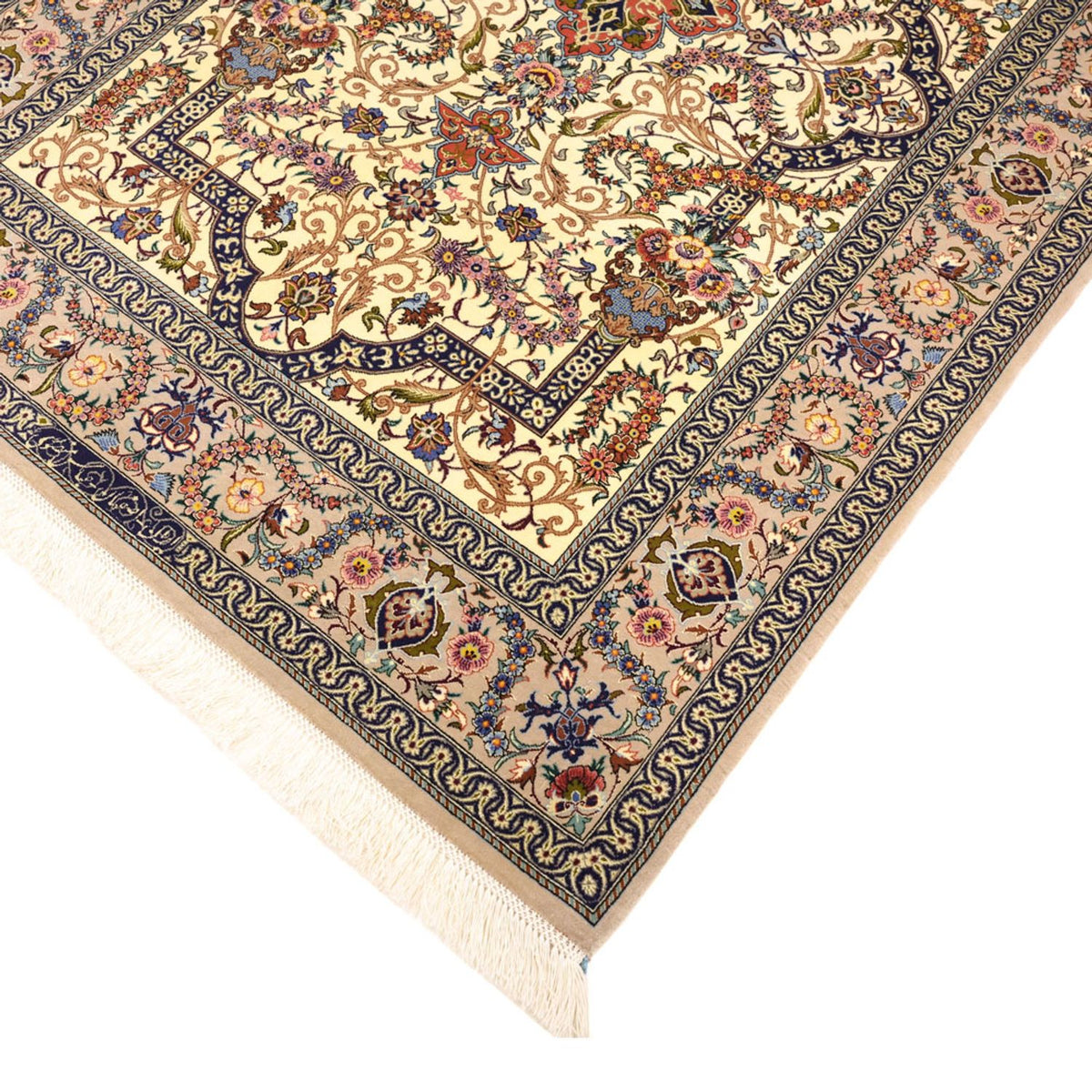 Alfombra Persa - Isfahan - Prima - 171 x 111 cm - beige oscuro