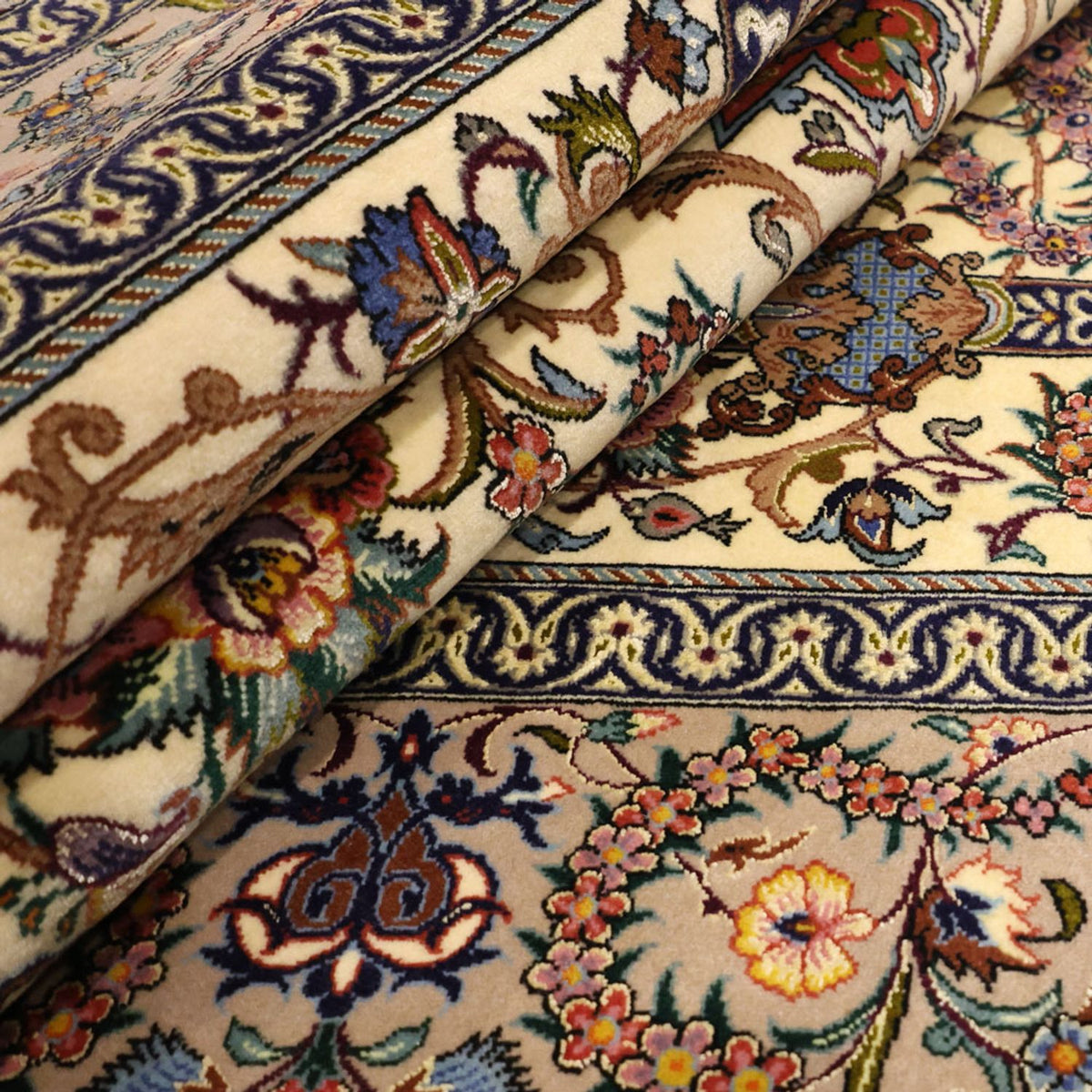 Alfombra Persa - Isfahan - Prima - 171 x 111 cm - beige oscuro