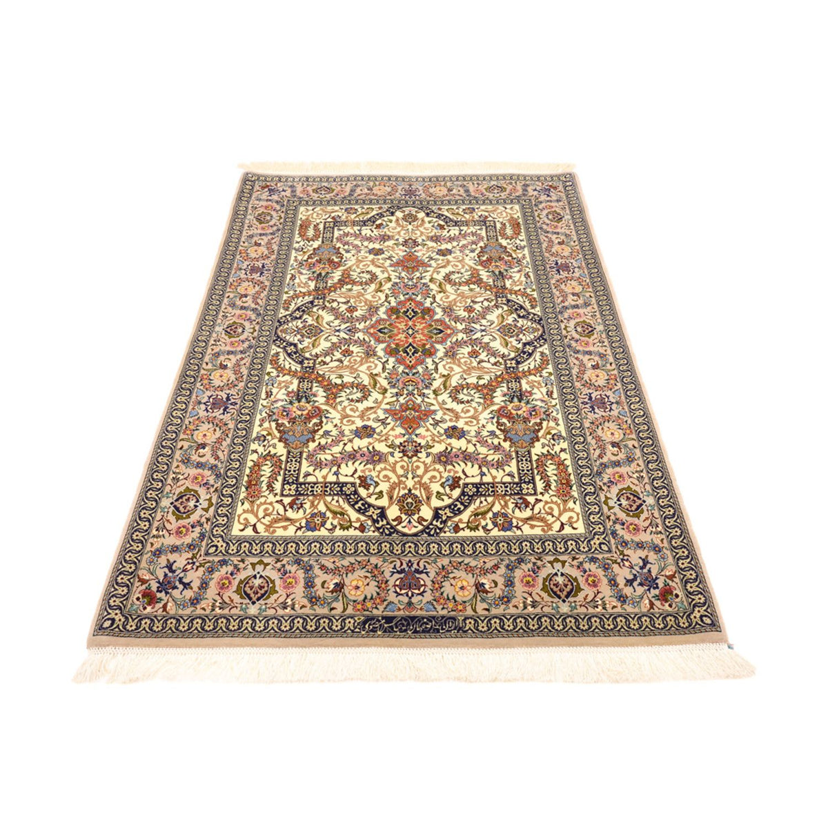 Alfombra Persa - Isfahan - Prima - 171 x 111 cm - beige oscuro