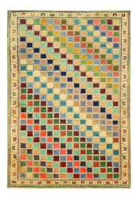 Alfombra Gabbeh - Loribaft Persa - 117 x 79 cm - multicolor