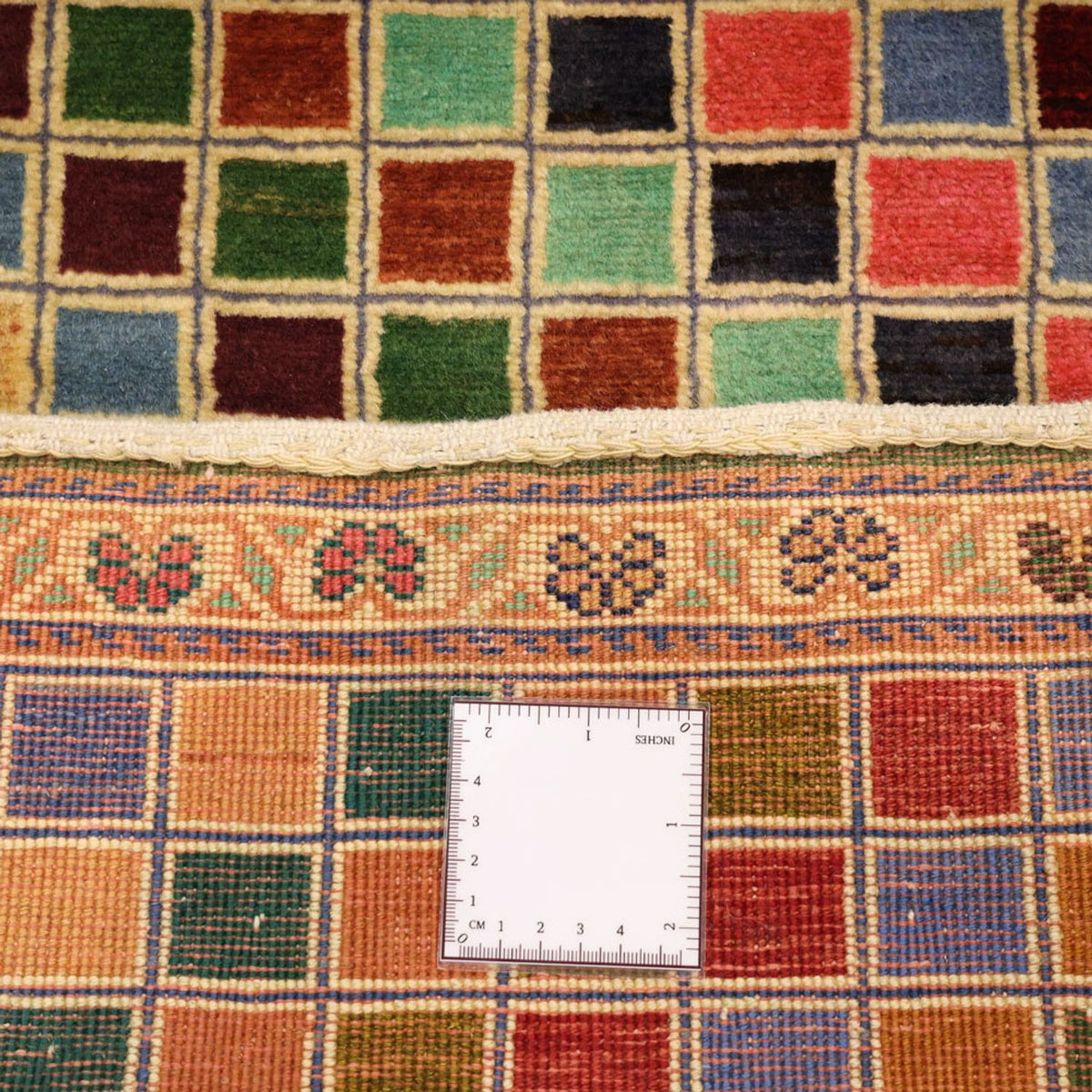 Alfombra Gabbeh - Loribaft Persa - 117 x 79 cm - multicolor