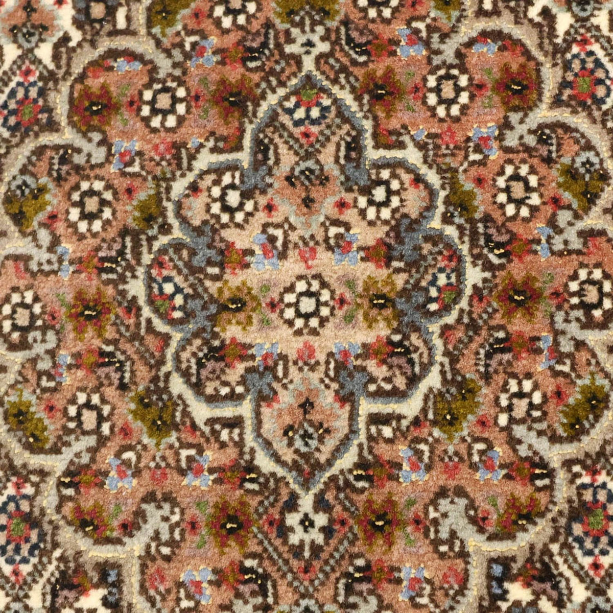 Alfombra Persa - Tabriz - Real - 92 x 59 cm - beige oscuro