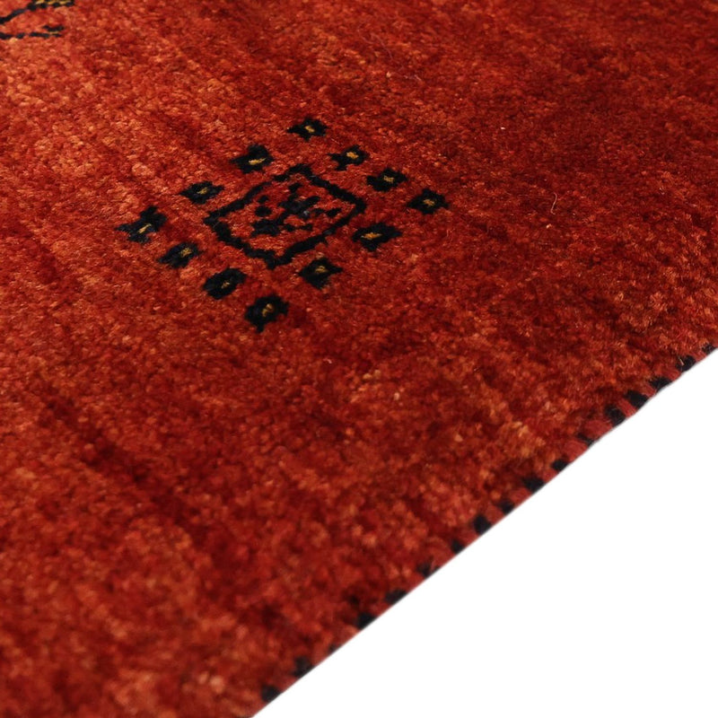 Alfombra Gabbeh - Persa Kashkuli - 175 x 119 cm - rojo