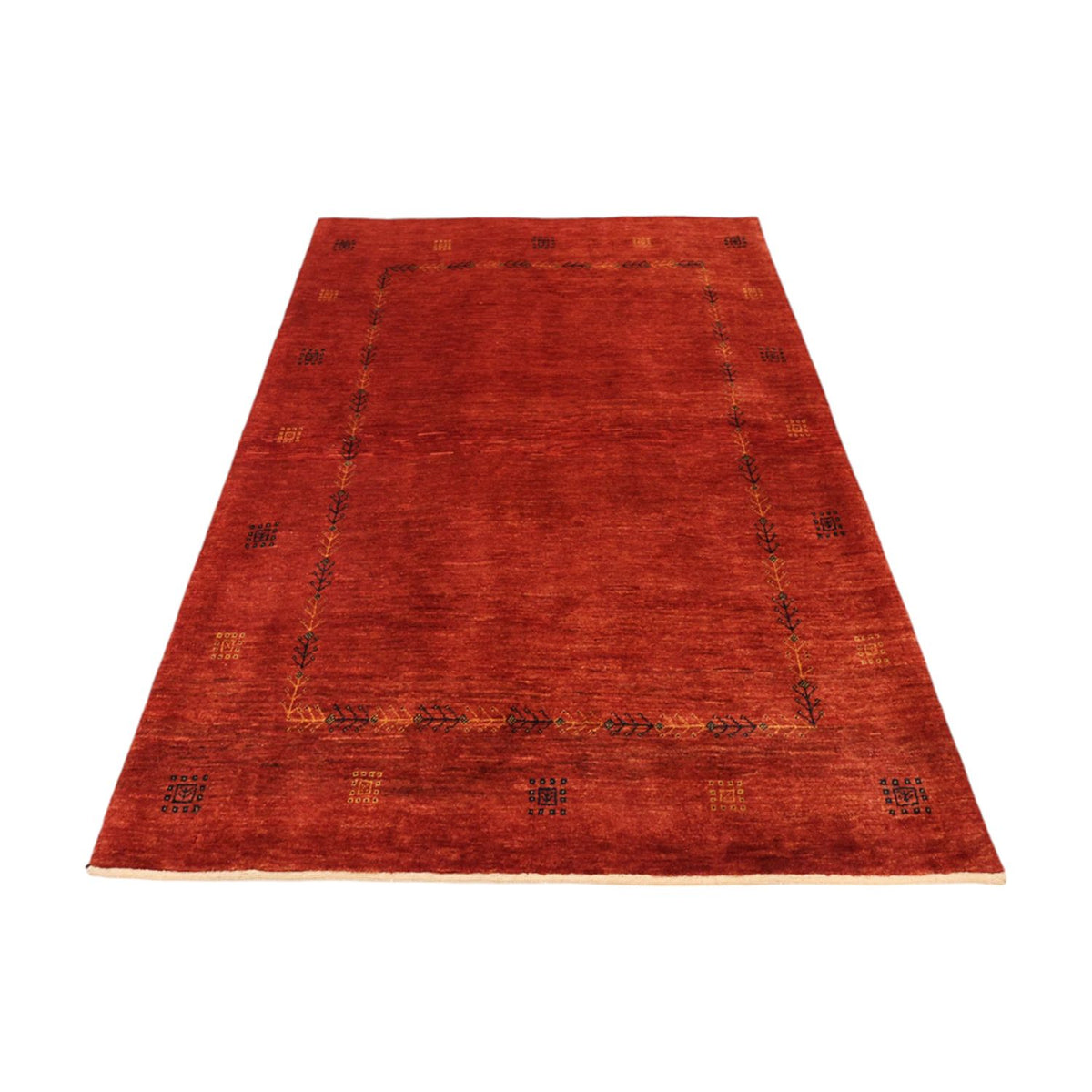 Alfombra Gabbeh - Persa Kashkuli - 175 x 119 cm - rojo