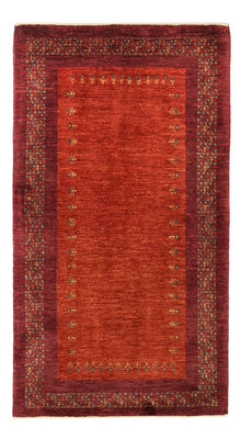 Alfombra Gabbeh - Persa Kashkuli - 145 x 78 cm - rojo oscuro