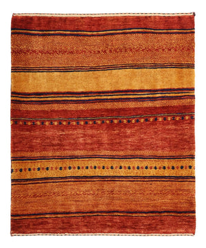Alfombra Gabbeh - Persa Kashkuli - 92 x 78 cm - multicolor