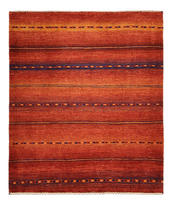 Alfombra Gabbeh - Persa Kashkuli cuadrado  - 119 x 101 cm - multicolor