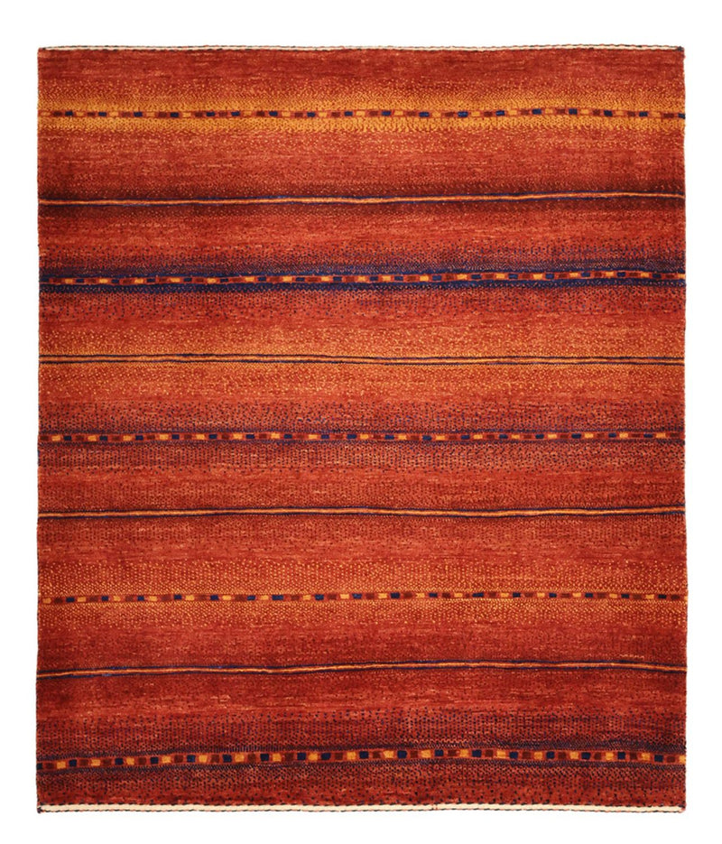 Alfombra Gabbeh - Persa Kashkuli cuadrado  - 119 x 101 cm - multicolor