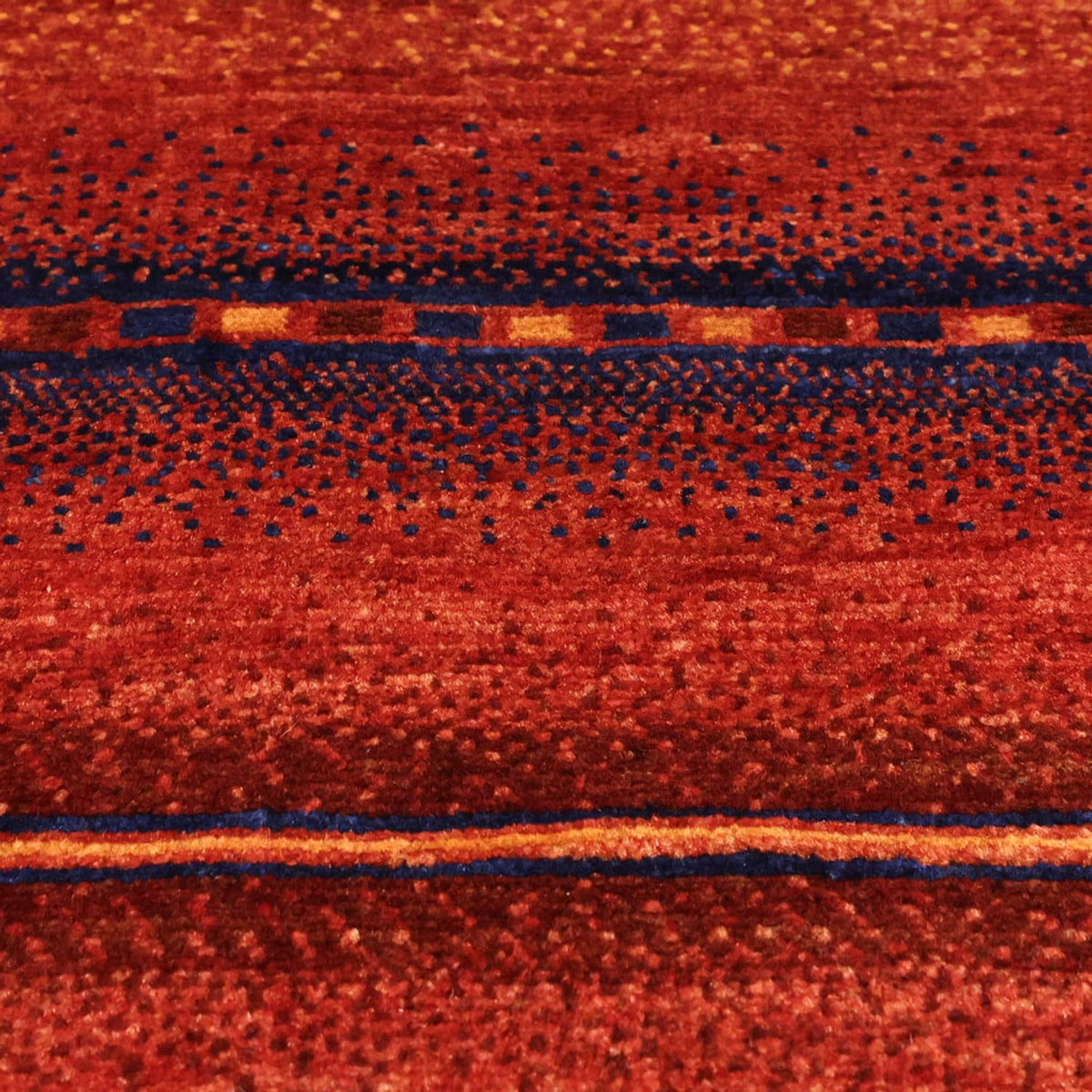 Alfombra Gabbeh - Persa Kashkuli cuadrado  - 119 x 101 cm - multicolor