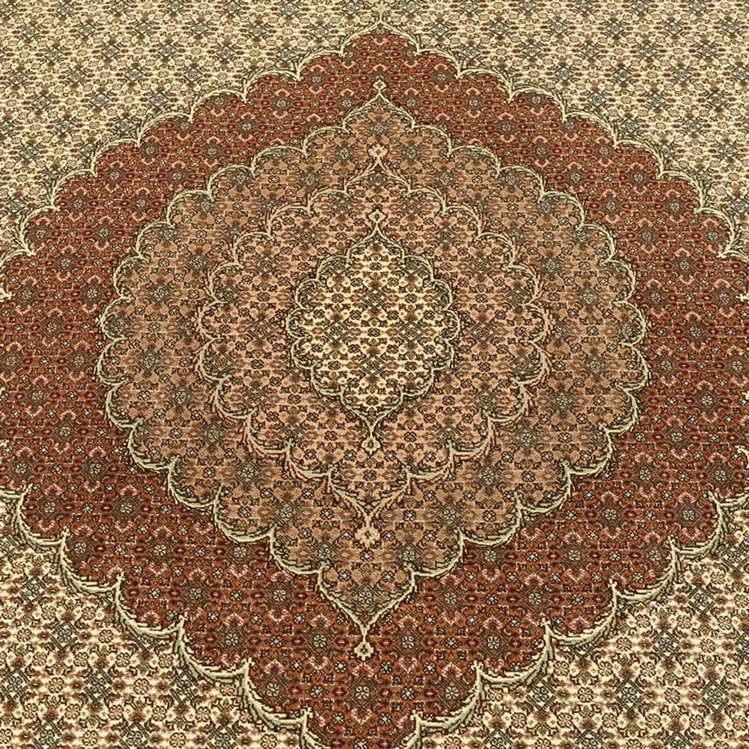 Alfombra Persa - Tabriz - Real - Real - 350 x 251 cm - arena