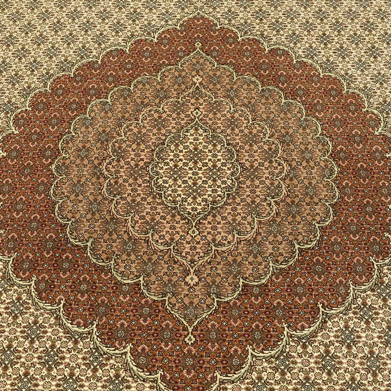 Alfombra Persa - Tabriz - Real - Real - 350 x 251 cm - arena