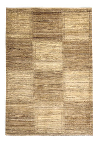 Alfombra Gabbeh - Loribaft Persa - 238 x 175 cm - beige oscuro