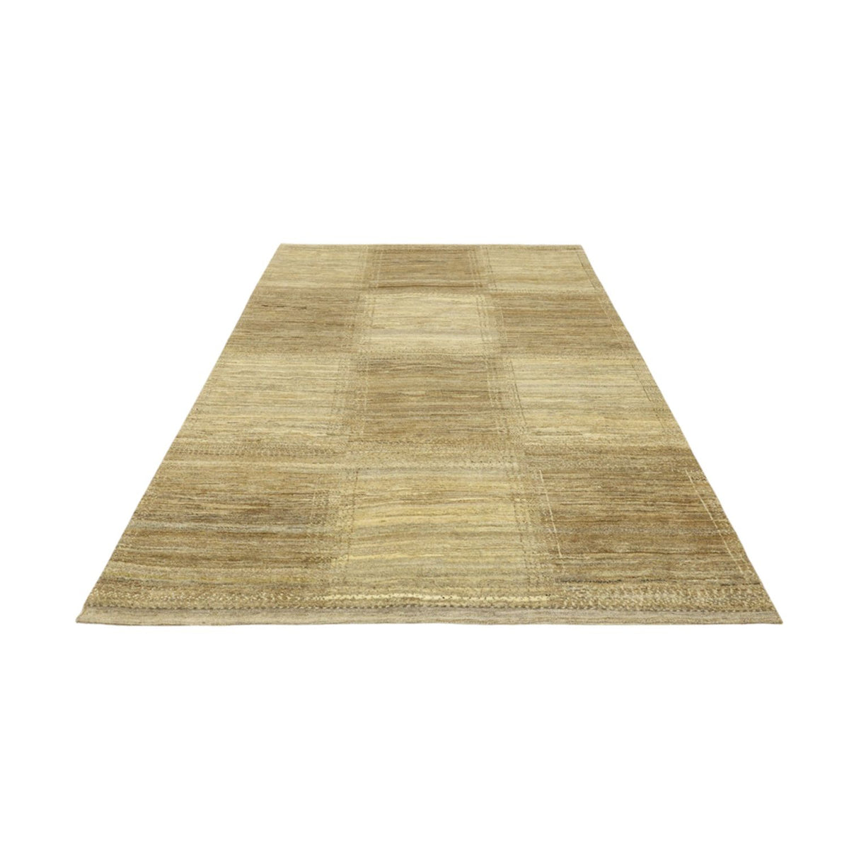Alfombra Gabbeh - Loribaft Persa - 238 x 175 cm - beige oscuro