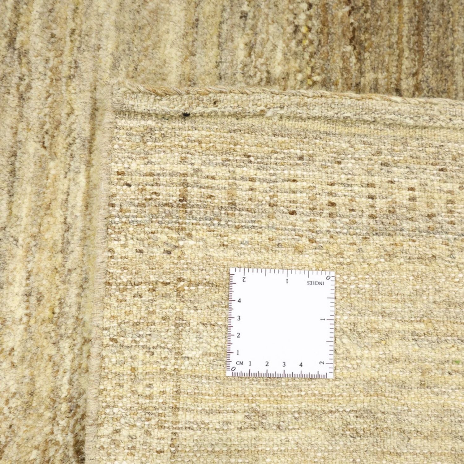 Alfombra Gabbeh - Loribaft Persa - 238 x 175 cm - beige oscuro