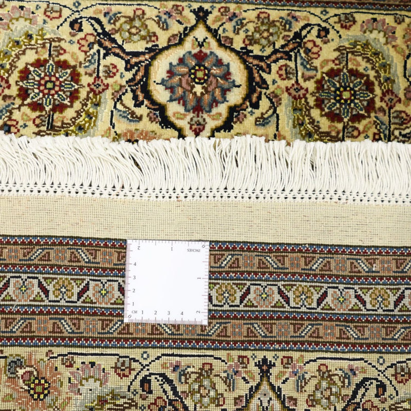 Alfombra Persa - Tabriz - Real - Real - 289 x 200 cm - beige oscuro