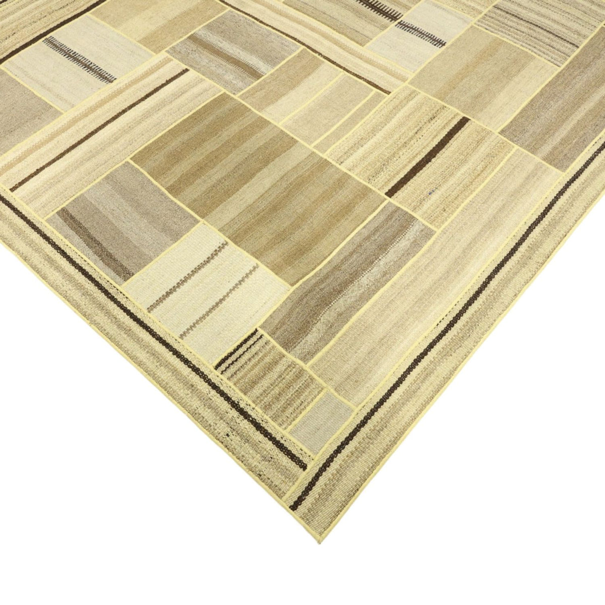 Alfombra Kelim - Oriental - 234 x 172 cm - beige oscuro