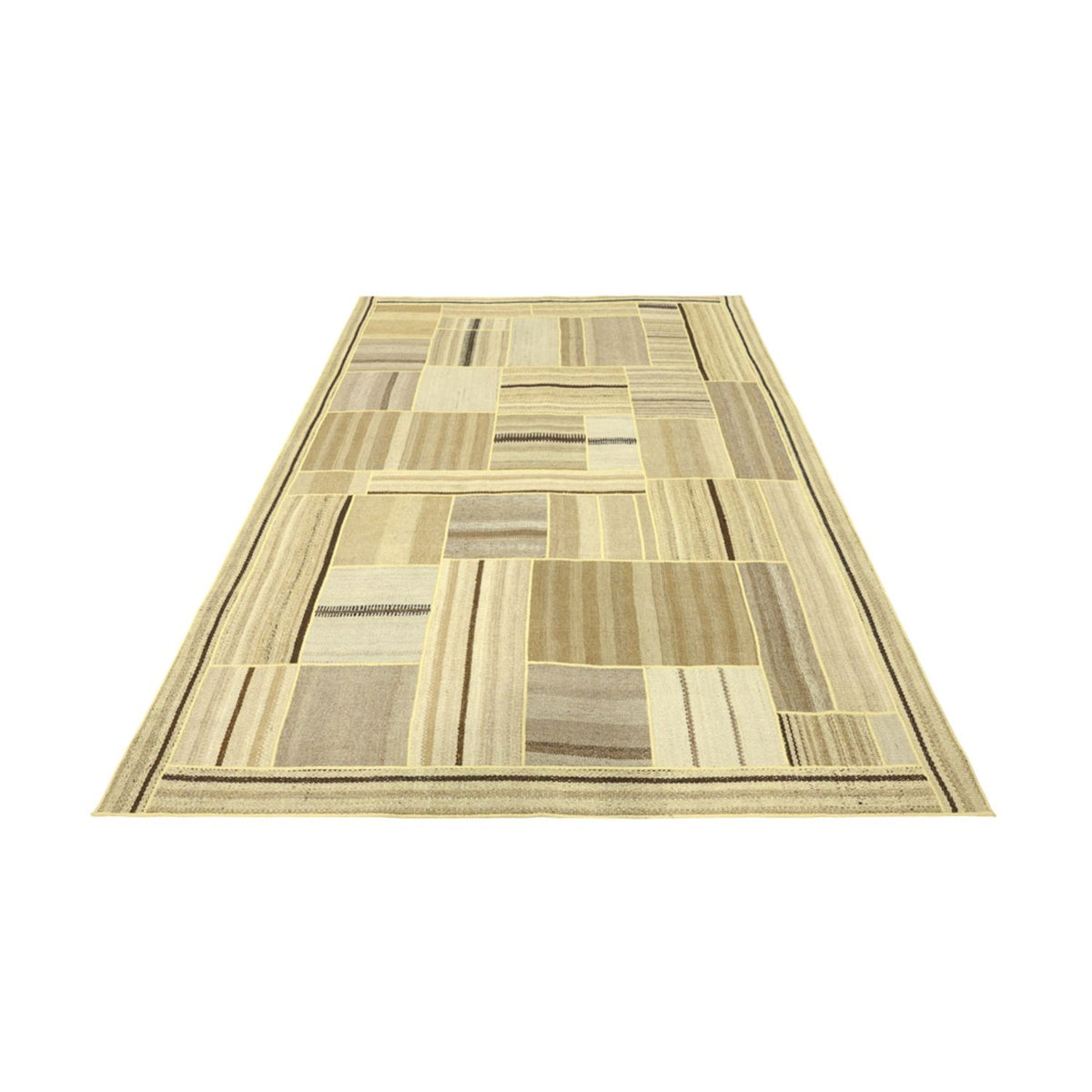 Alfombra Kelim - Oriental - 234 x 172 cm - beige oscuro