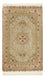 Alfombra persa - Ghom - Real - 165 x 101 cm - beige claro