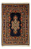 Alfombra persa - Clásica - 159 x 105 cm - azul oscuro