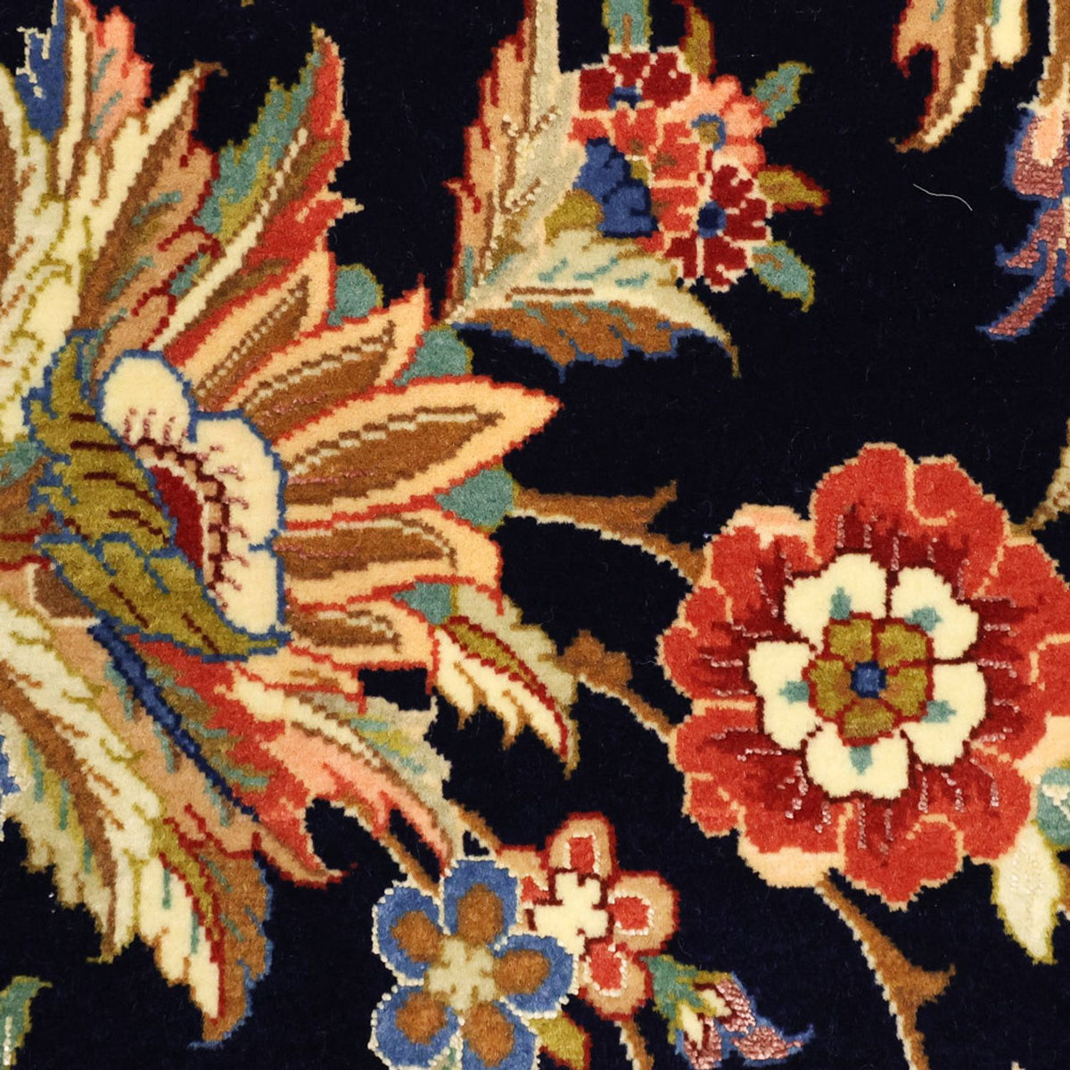 Alfombra Persa - Isfahan - Prima - 151 x 101 cm - azul oscuro