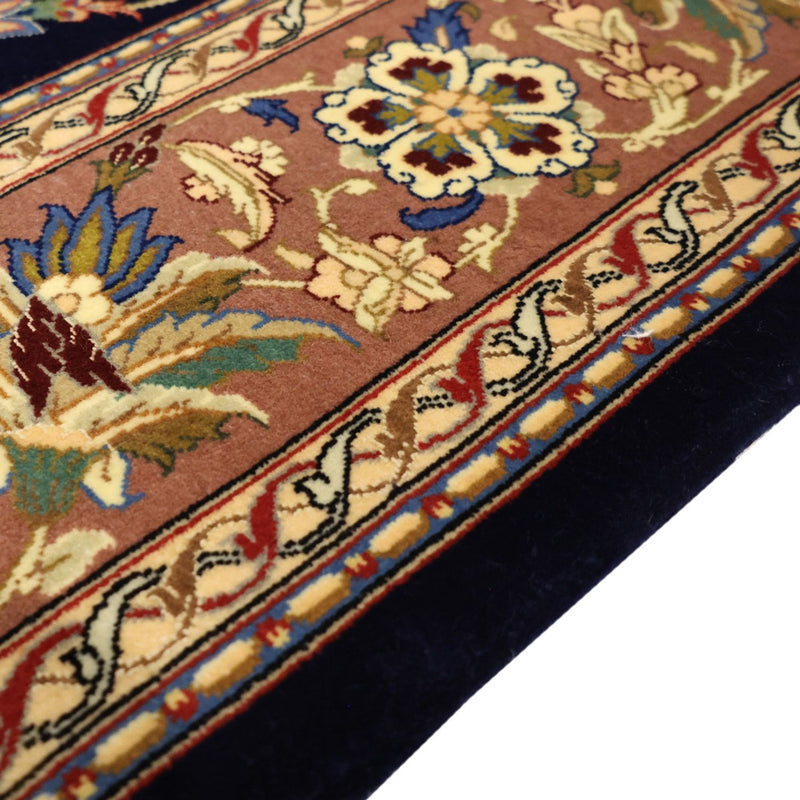 Alfombra Persa - Isfahan - Prima - 151 x 101 cm - azul oscuro