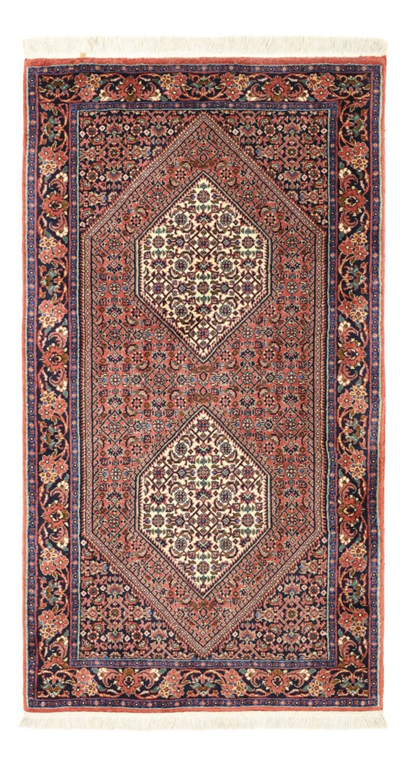 Alfombra persa - Bidjar - 130 x 72 cm - óxido