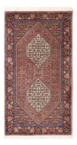 Alfombra persa - Bidjar - 130 x 72 cm - óxido