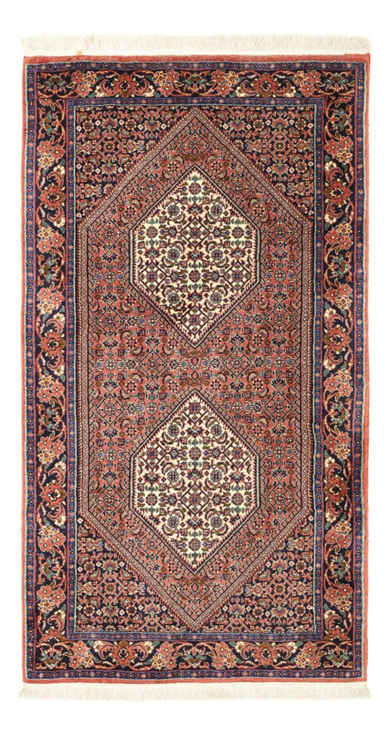 Alfombra persa - Bidjar - 130 x 72 cm - óxido