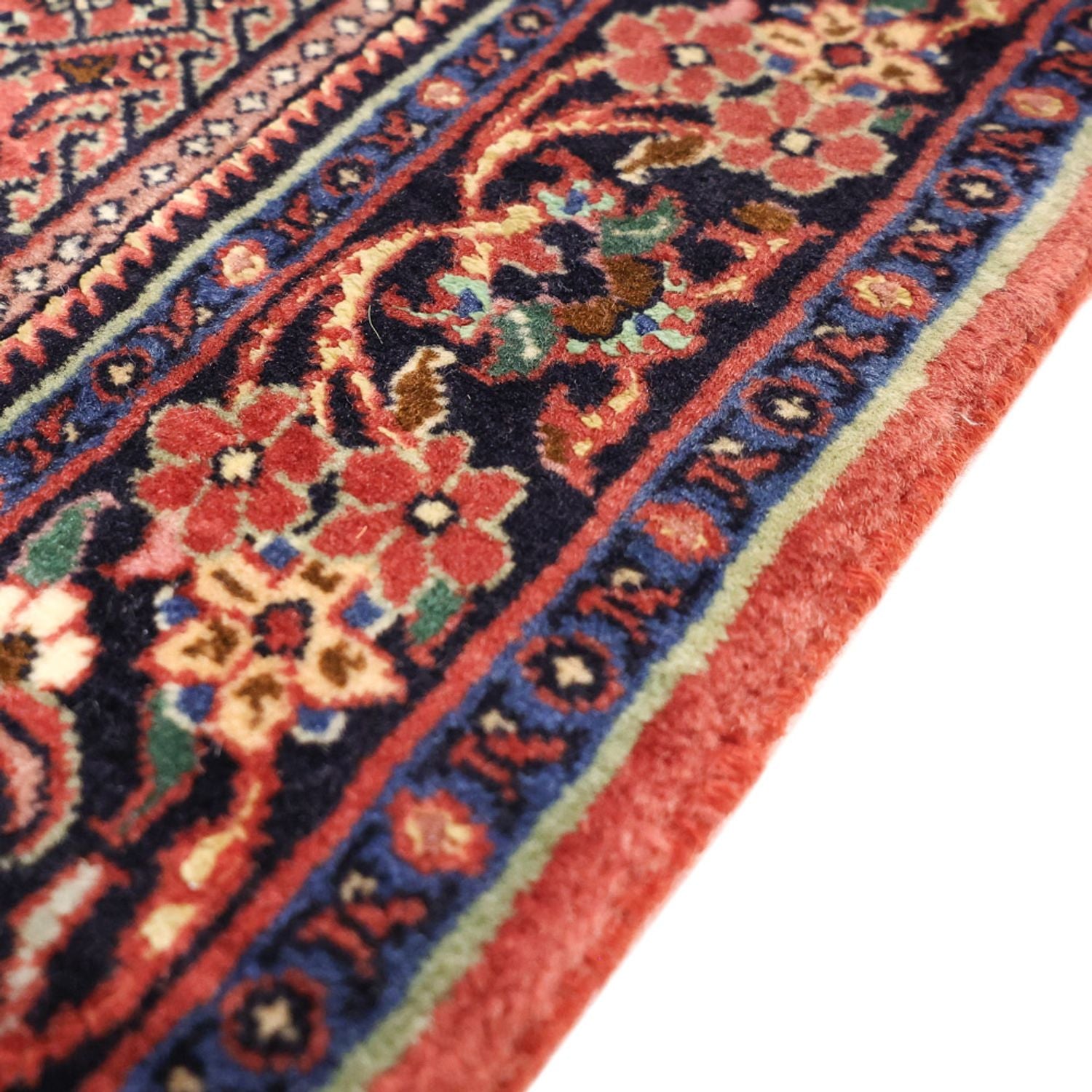 Alfombra persa - Bidjar - 130 x 72 cm - óxido