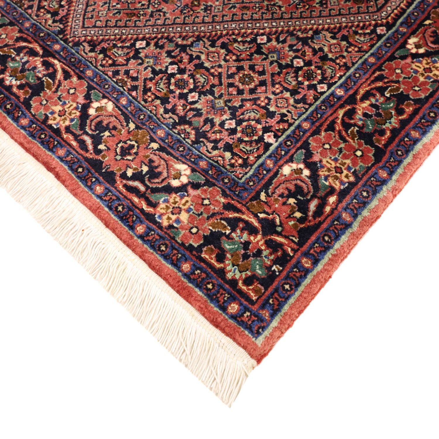 Alfombra persa - Bidjar - 130 x 72 cm - óxido