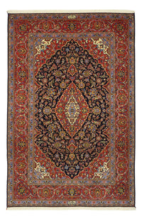 Alfombra persa - Keshan - 208 x 139 cm - rojo oscuro