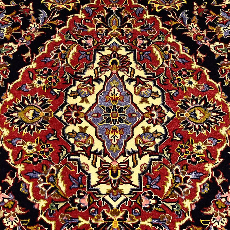 Alfombra persa - Keshan - 208 x 139 cm - rojo oscuro