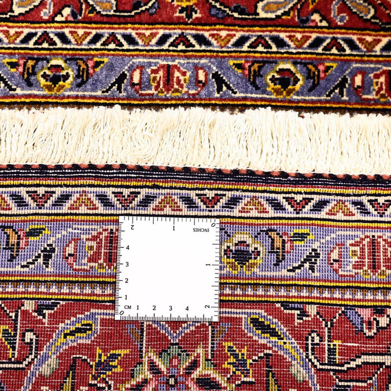 Alfombra persa - Keshan - 208 x 139 cm - rojo oscuro