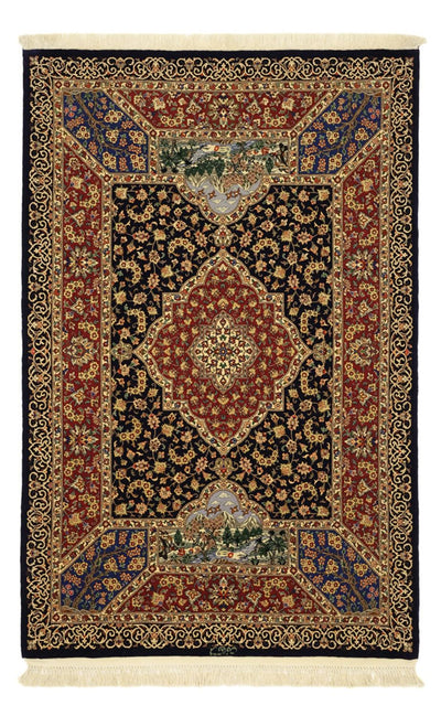 Qom Alfombra 100x154cm - Alfombra persa