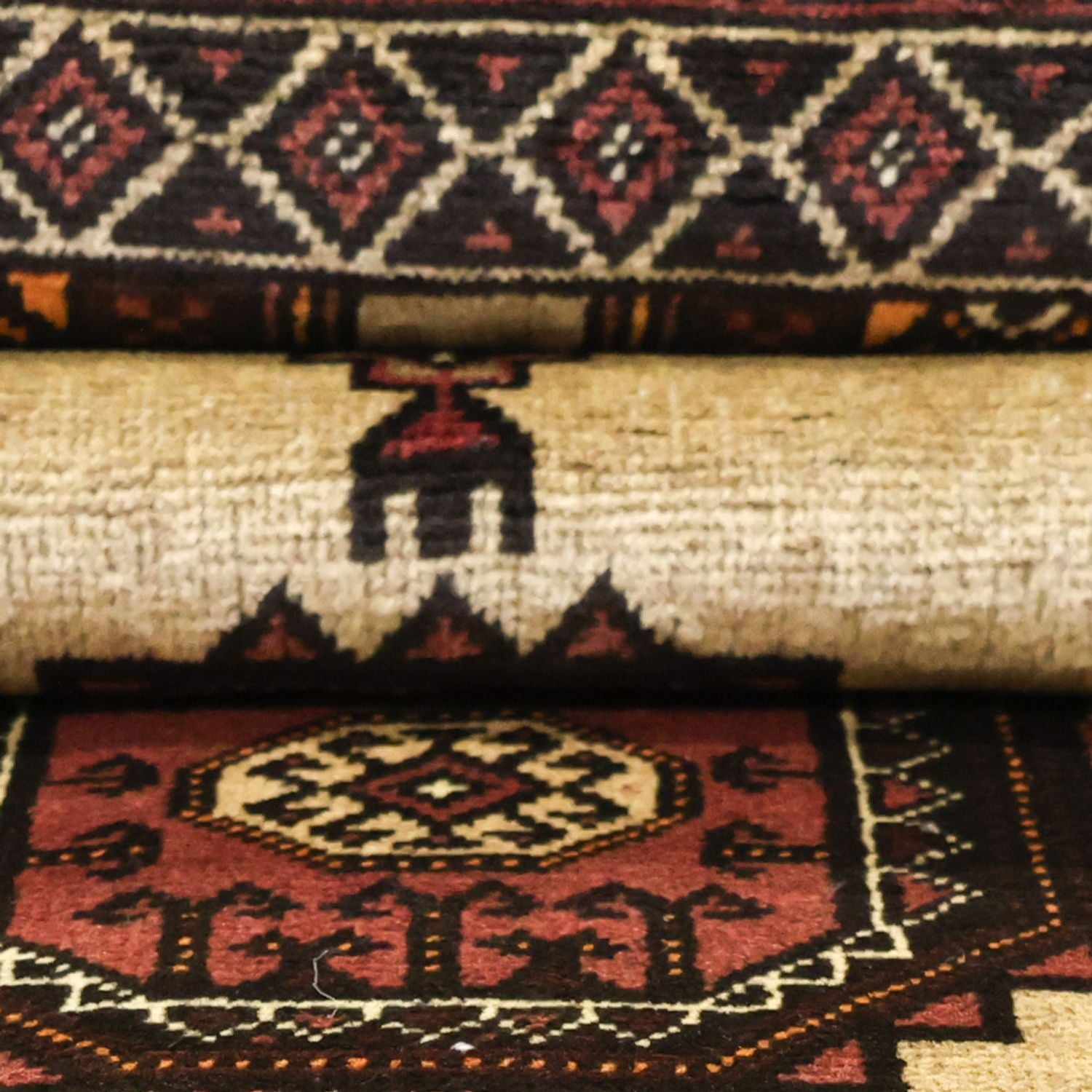 Alfombra Belutsch - 189 x 105 cm - beige