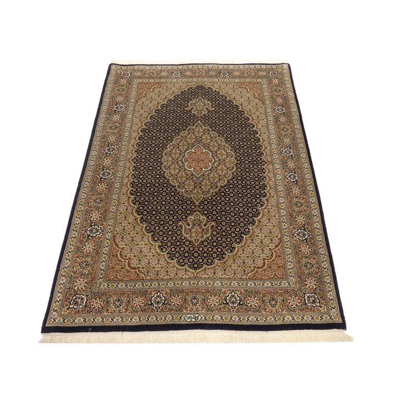 Alfombra Persa - Tabriz - Real - 150 x 99 cm - beige oscuro