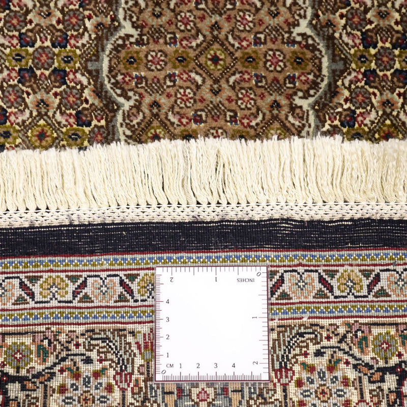 Alfombra Persa - Tabriz - Real - 150 x 99 cm - beige oscuro