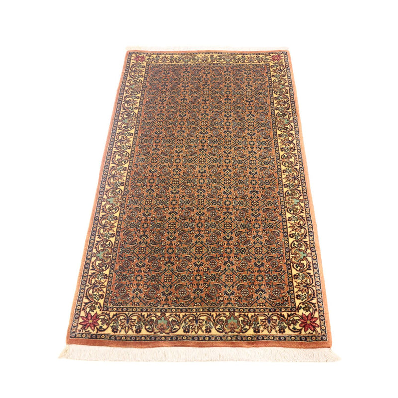 Alfombra persa - Bidjar - 137 x 72 cm - arena