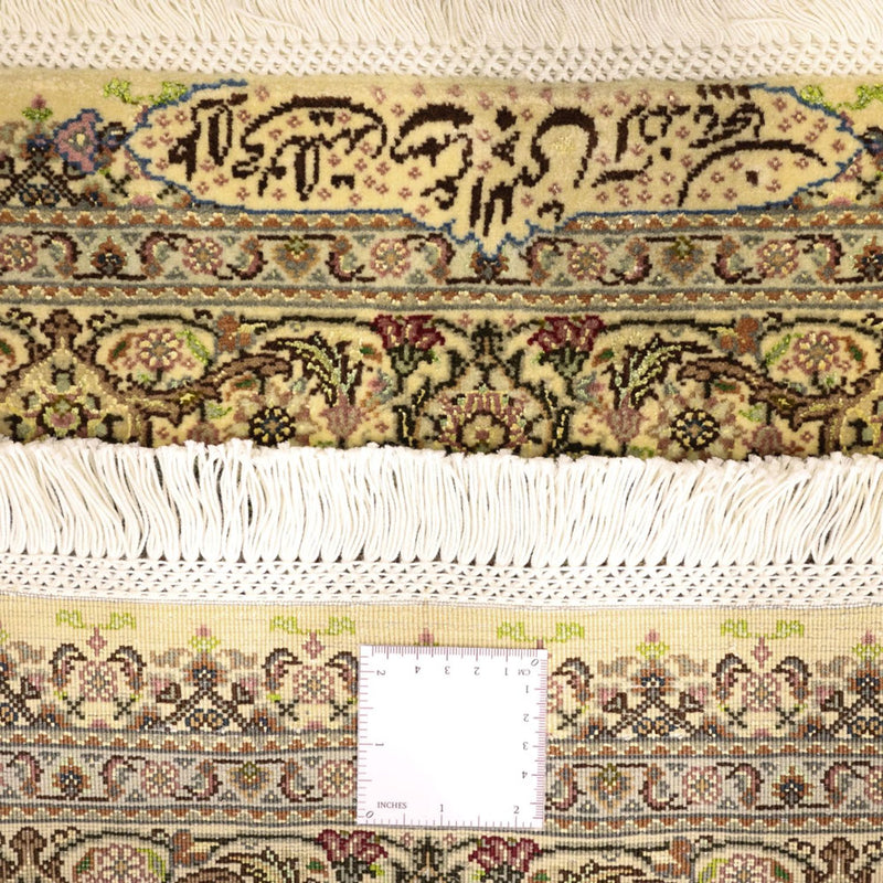 Alfombra Persa - Tabriz - Real - 152 x 103 cm - verde oliva