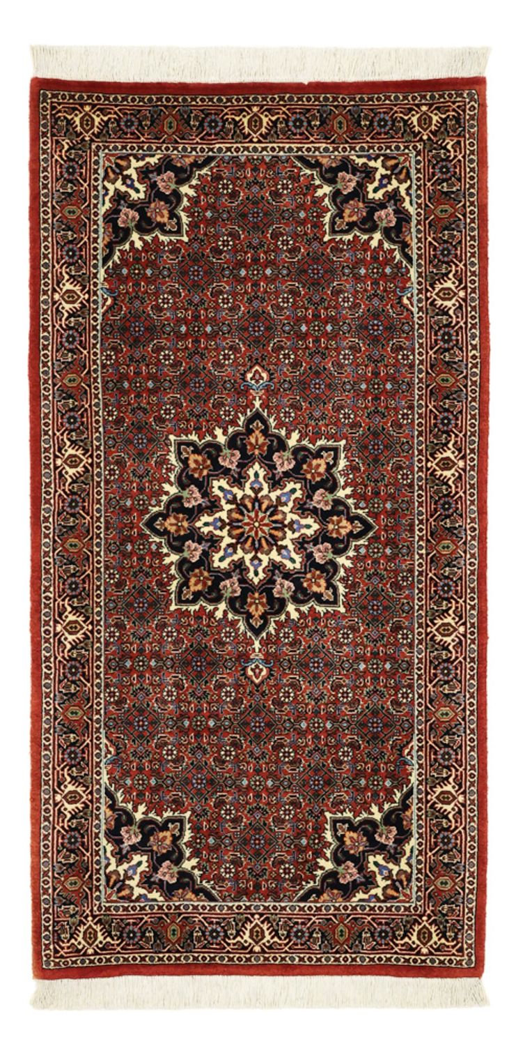 Alfombra persa - Bidjar - 136 x 70 cm - óxido
