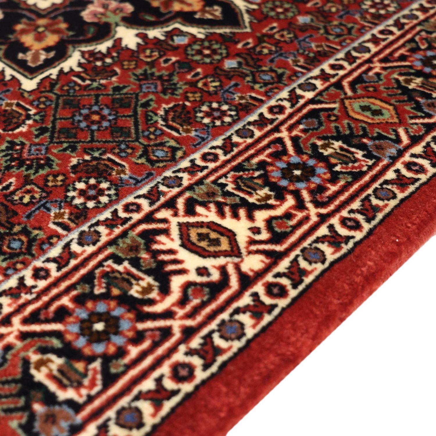 Alfombra persa - Bidjar - 136 x 70 cm - óxido