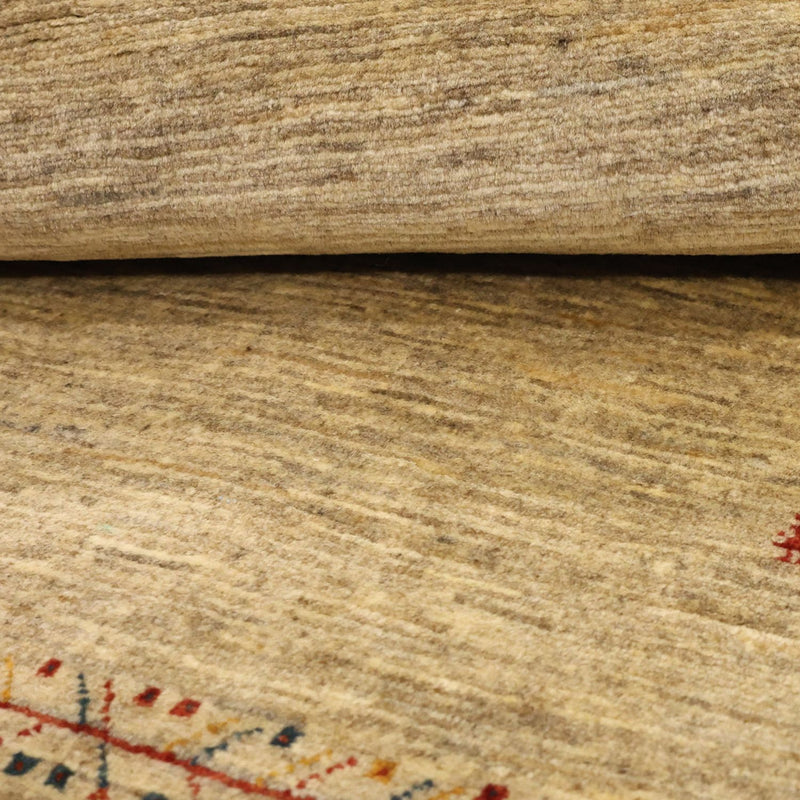 Alfombra Gabbeh - Persa Kashkuli - 125 x 82 cm - beige