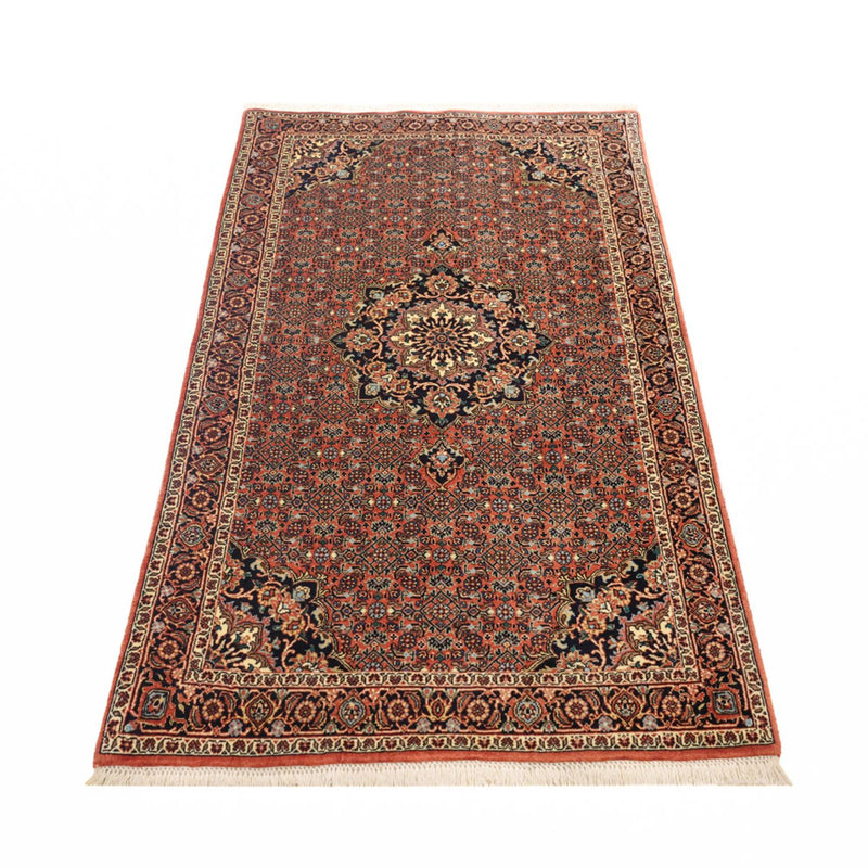 Alfombra persa - Bidjar - 155 x 90 cm - óxido