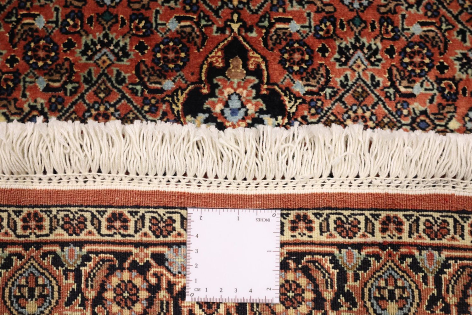 Alfombra persa - Bidjar - 155 x 90 cm - óxido