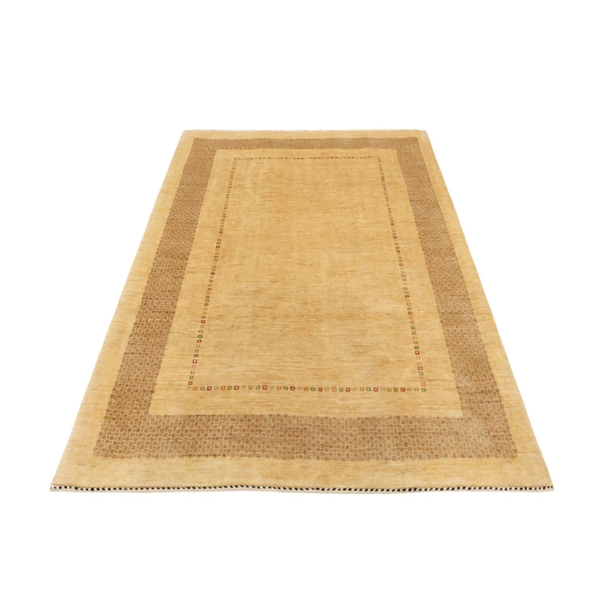 Alfombra Gabbeh - Persa Kashkuli - 182 x 126 cm - beige