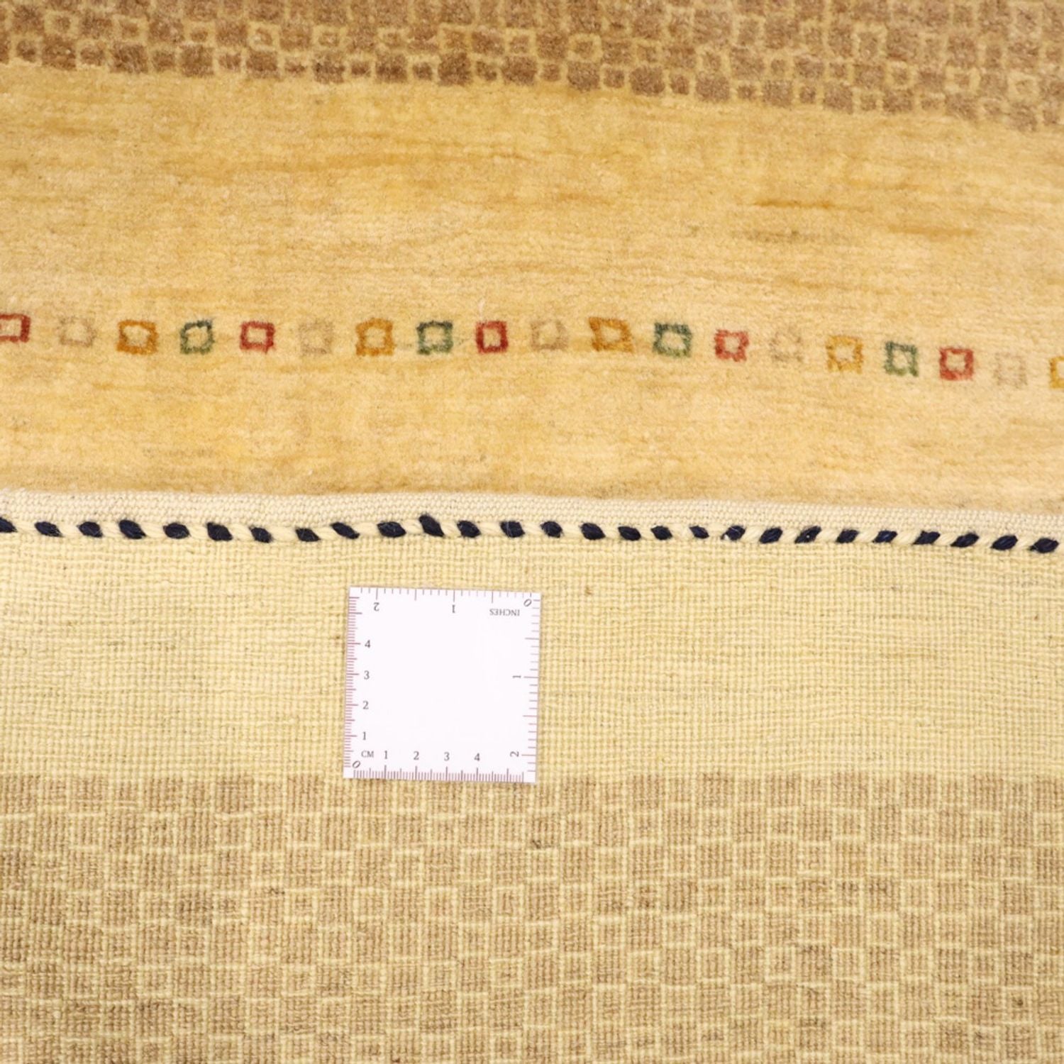 Alfombra Gabbeh - Persa Kashkuli - 182 x 126 cm - beige